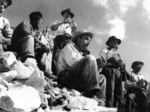 Cavatori di qualche anno fa